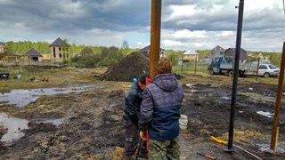 Заказать монтаж винтовых свай в Одинцово - цена под ключ с доставкой от 1839 шт