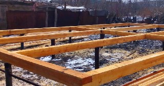 Пол на винтовых сваях Одинцово цена от 15322 руб.