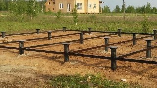 Установка и монтаж - винтовые сваи в Одинцово для свайного фундамента дома. Цена от 2043 руб - видео закручивание